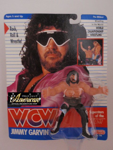 WCW galoob社製　　ジミー・ガービン　‘９１年ヨーロッパ限定  UＫカード版